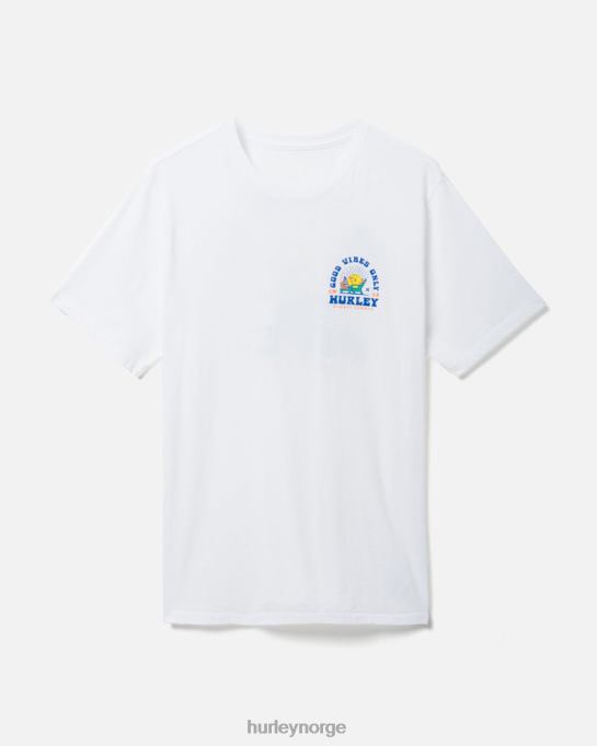 klær menn Hurley hverdagsvasket feriekortermet hvit R406L296
