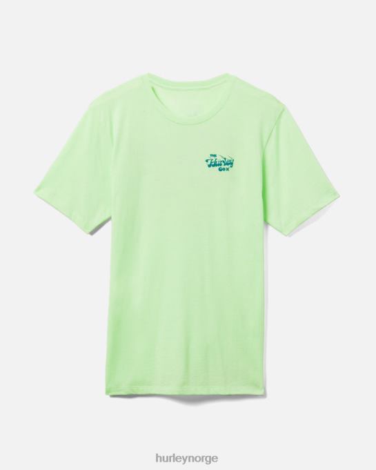 klær menn Hurley hverdagsvasket shatki kortermet t-skjorte lysegrønn R406L409