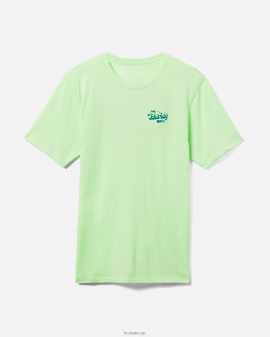 klær menn Hurley hverdagsvasket shatki kortermet t-skjorte lysegrønn R406L409