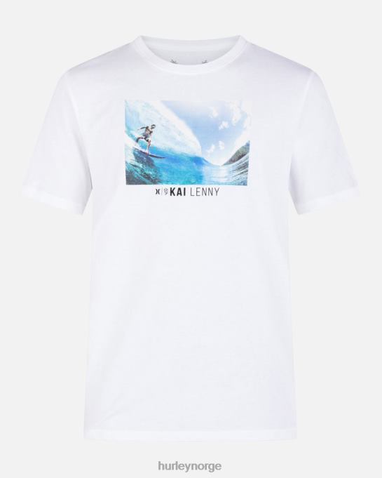 klær menn Hurley kai lenny x hverdags kortermet t-skjorte hvit R406L272