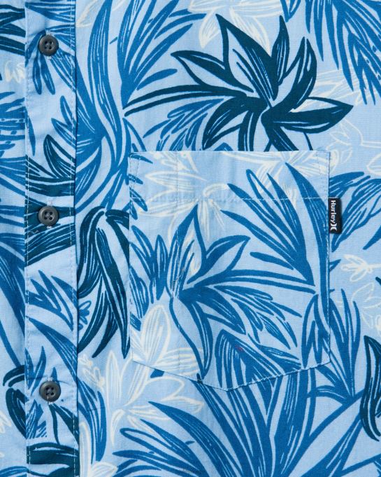 klær menn Hurley kile økologisk t-skjorte bretåke R406L364