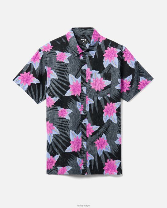 klær menn Hurley kile økologisk t-skjorte svart R406L307