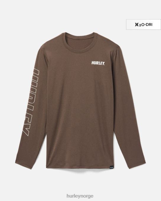klær menn Hurley h2o-dri easton fastlane med lange ermer zion rust R406L341