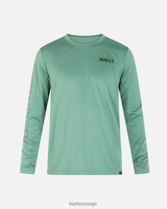 klær menn Hurley h2o-dri easton upf langermet topp koriander R406L28