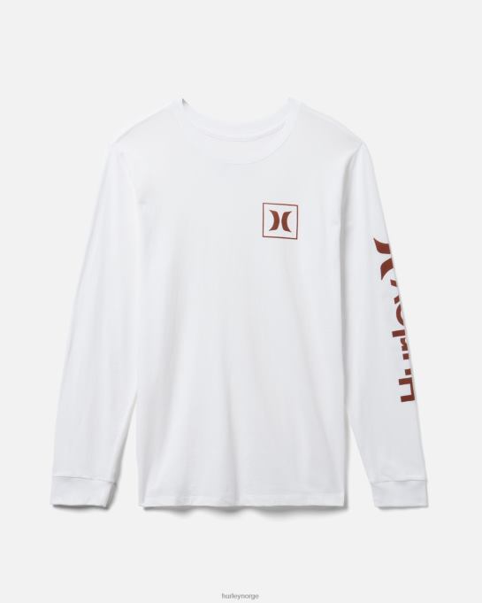 klær menn Hurley hverdagens eneste ikon langermet hvit R406L314