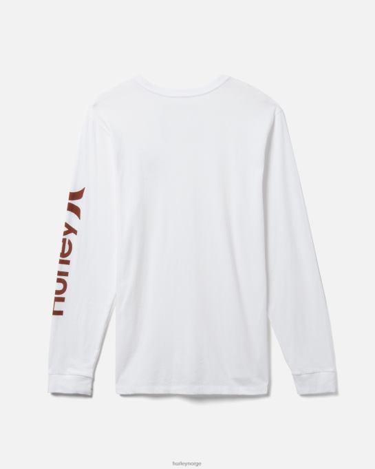 klær menn Hurley hverdagens eneste ikon langermet hvit R406L314