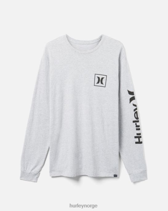 klær menn Hurley hverdagens eneste ikon langermet mørkegrå lyng R406L301