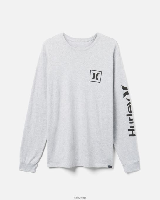 klær menn Hurley hverdagens eneste ikon langermet mørkegrå lyng R406L301