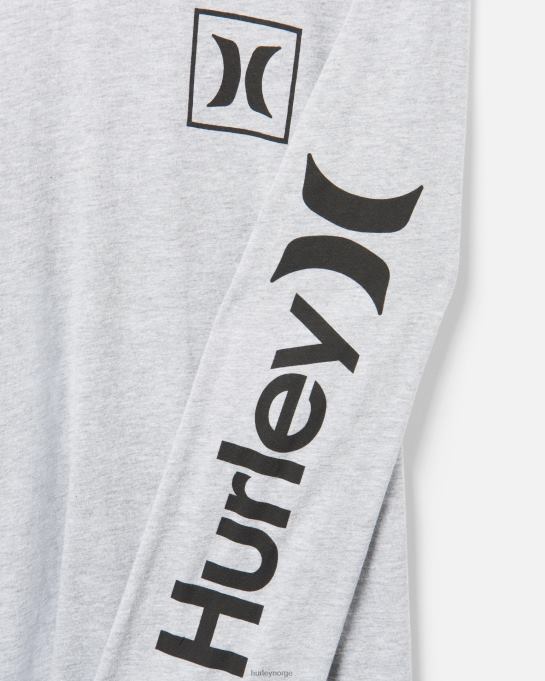 klær menn Hurley hverdagens eneste ikon langermet mørkegrå lyng R406L301