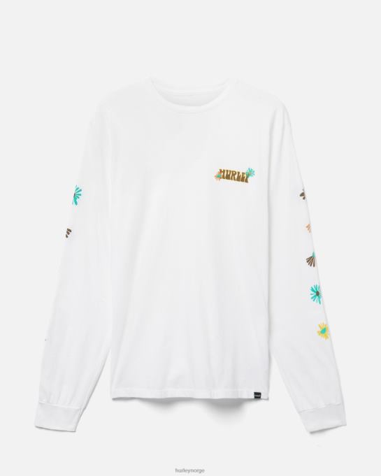 klær menn Hurley hverdags sedona langermet hvit R406L323