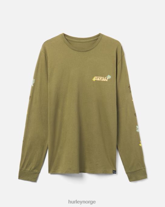 klær menn Hurley hverdags sedona langermet oliven R406L333