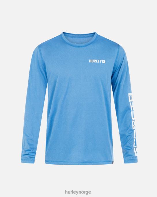 klær menn Hurley hverdagshybrid med lange ermer havutsikt R406L327