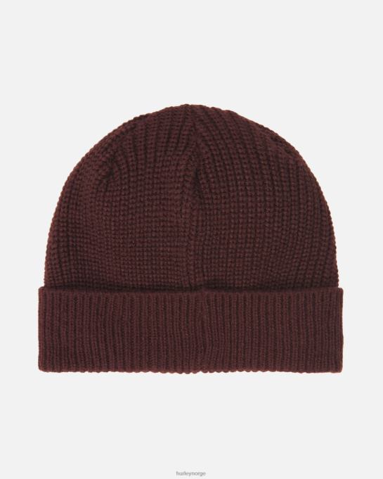 tilbehør menn Hurley max cuff 2.0 lue burgunder R406L439