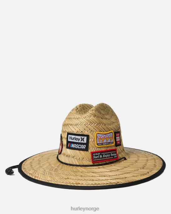 tilbehør menn Hurley nascar stråhatt kaki R406L139