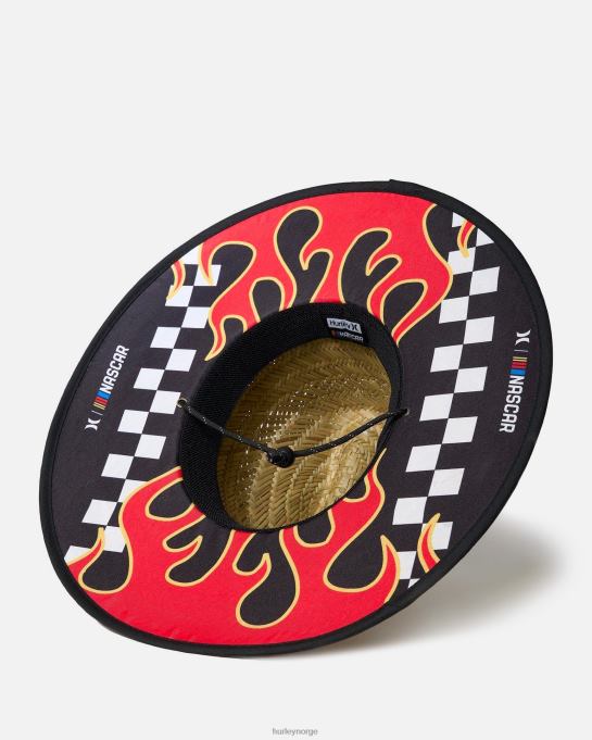 tilbehør menn Hurley nascar stråhatt kaki R406L139