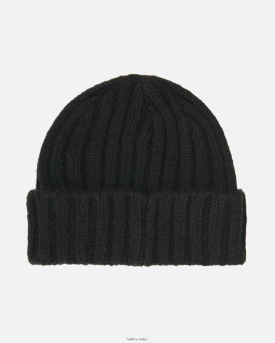 tilbehør menn Hurley squaw beanie svart R406L423