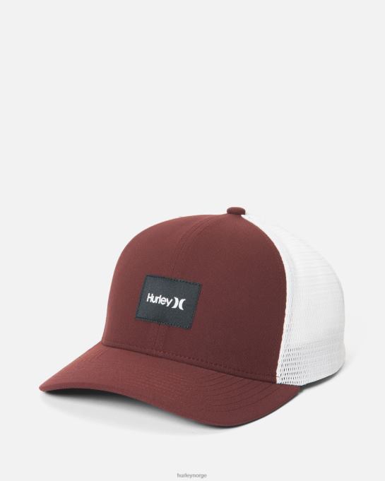 tilbehør menn Hurley warner trucker lue burgunder/hvit R406L126