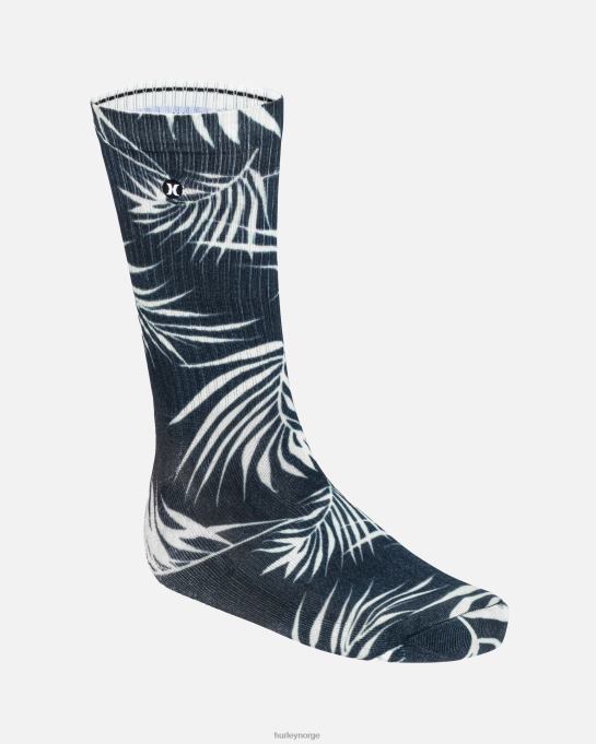 tilbehør menn Hurley h2o-dri trykt mannskapssokk 1pk pansret marine R406L80